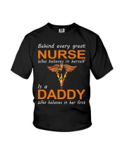Father Behind Every Great Nurse Youth T-Shirt tile
