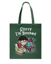 Book Sorry I'm Booked Science Tote Bag tile