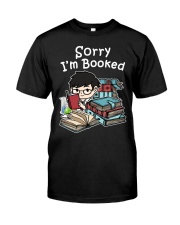 Book Sorry I'm Booked Science Classic T-Shirt tile