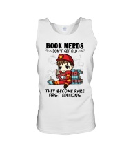 Book Nerds Don't Get Old Firefighter Unisex Tank tile