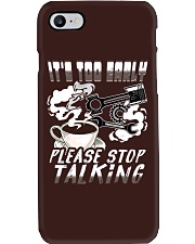 Mechanic It's Too Early Please Stop Talking Phone Case tile