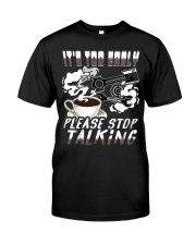 Mechanic It's Too Early Please Stop Talking Classic T-Shirt tile