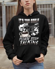 Mechanic It's Too Early Please Stop Talking Hooded Sweatshirt apparel-hooded-sweatshirt-lifestyle-07