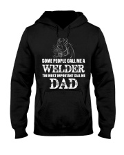 Father The Most Important Call Me Dad 3 Hooded Sweatshirt front