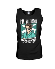Nurse I'm Multitasking Unisex Tank tile
