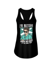 Nurse I'm Multitasking Ladies Flowy Tank tile
