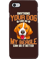 Beagle Dog My Beagle Can Do It Better Phone Case tile