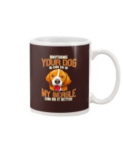 Beagle Dog My Beagle Can Do It Better Mug tile