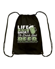 Beer Life Is Too Short For Bad Beer Drawstring Bag tile