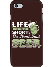 Beer Life Is Too Short For Bad Beer Phone Case tile