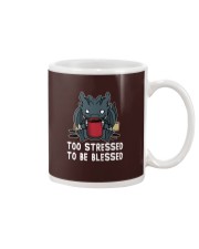 Dragon Too Stressed To Be Blessed Mug tile