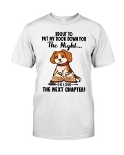 Book Oh Look The Next Chapter Beagle Dog Classic T-Shirt tile