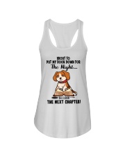 Book Oh Look The Next Chapter Beagle Dog Ladies Flowy Tank tile