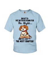 Book Oh Look The Next Chapter Beagle Dog Youth T-Shirt tile