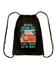 Sloth Saying Sloths Gift Lazy 1 Drawstring Bag tile
