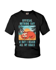 Sloth Saying Sloths Gift Lazy 1 Youth T-Shirt tile