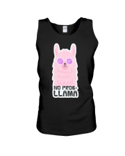 Llama No Problem Llama Unisex Tank tile