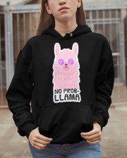 Llama No Problem Llama Hooded Sweatshirt apparel-hooded-sweatshirt-lifestyle-07