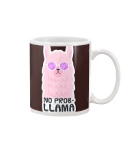 Llama No Problem Llama Mug tile