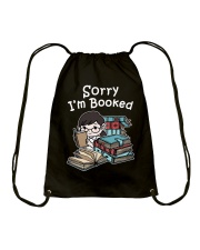 Teacher Sorry I'm Booked Drawstring Bag tile
