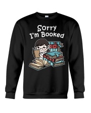 Teacher Sorry I'm Booked Crewneck Sweatshirt tile
