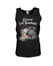 Teacher Sorry I'm Booked Unisex Tank tile