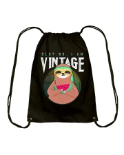 Sloth I Am Vintage Drawstring Bag tile