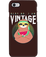 Sloth I Am Vintage Phone Case tile