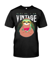 Sloth I Am Vintage Classic T-Shirt tile