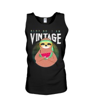 Sloth I Am Vintage Unisex Tank tile