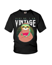 Sloth I Am Vintage Youth T-Shirt tile