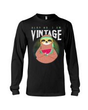 Sloth I Am Vintage Long Sleeve Tee tile