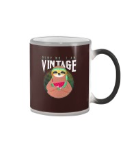 Sloth I Am Vintage Color Changing Mug tile