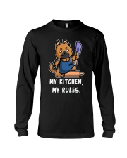 German Shepherd Dog My Kitchen My Rules Long Sleeve Tee tile