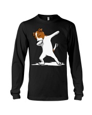 Terrier Dog Funny Dabbing Jack Russell Terrier Long Sleeve Tee tile