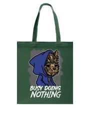 Terrier Dog Busy Doing Nothing Tote Bag tile