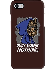 Terrier Dog Busy Doing Nothing Phone Case tile