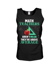 Teacher Math Teachers Aren't Mean Unisex Tank tile