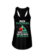 Teacher Math Teachers Aren't Mean Ladies Flowy Tank tile