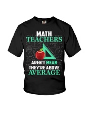 Teacher Math Teachers Aren't Mean Youth T-Shirt tile