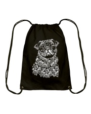 Pug Dog 040220-10 Drawstring Bag tile