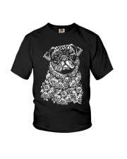 Pug Dog 040220-10 Youth T-Shirt tile