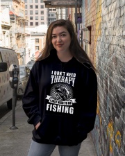 Fish I Just Need To Go Fishing 1 Hooded Sweatshirt lifestyle-unisex-hoodie-front-1