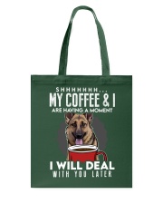 German Shepherd Dog My Coffee Tote Bag tile