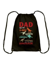 Father Dad Dinosaur Drawstring Bag tile