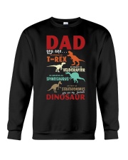 Father Dad Dinosaur Crewneck Sweatshirt tile