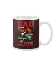 Father Dad Dinosaur Mug tile