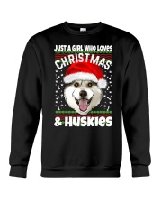 Husky Dog Siberian Husky Dog Christmas 1 Crewneck Sweatshirt tile