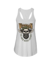 Veteran His Oath Never Expires 1 Ladies Flowy Tank tile