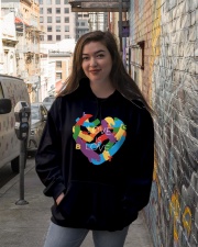 LGBT Love Is Love 2 Hooded Sweatshirt lifestyle-unisex-hoodie-front-1
